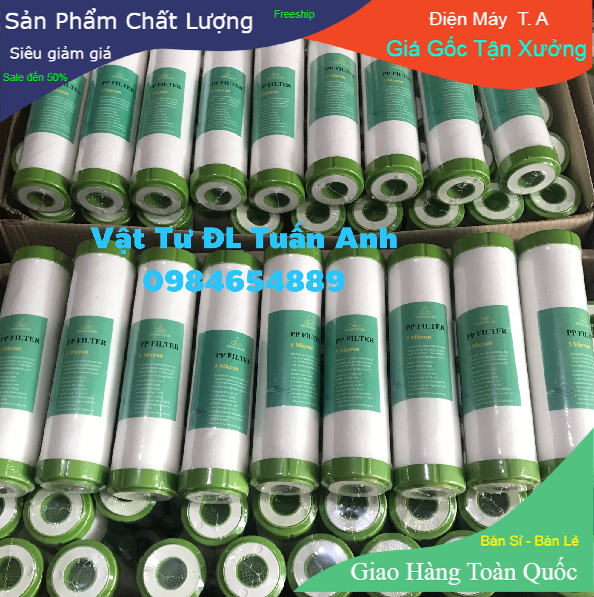 Combo bộ 10 lõi lọc nước số 1