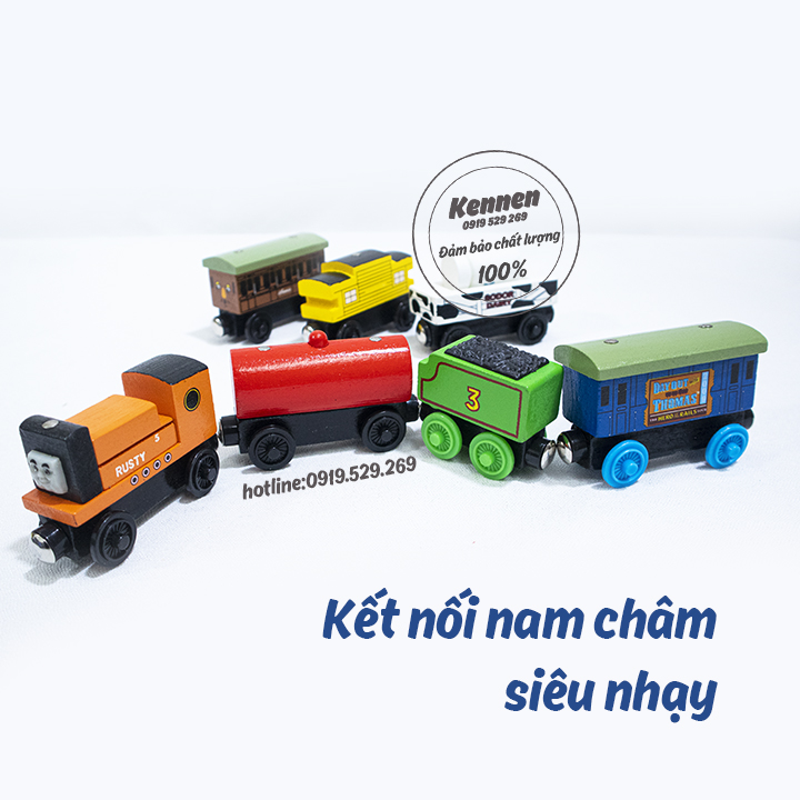 Set 6 mẫu đầu kéo xe lửa Thomas and friends