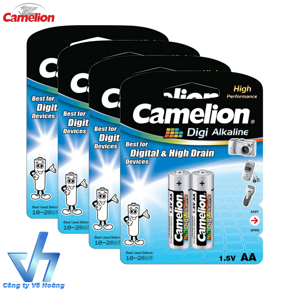 Bộ 8 pin Camelion AA Digi Alkaline dung lượng cao
