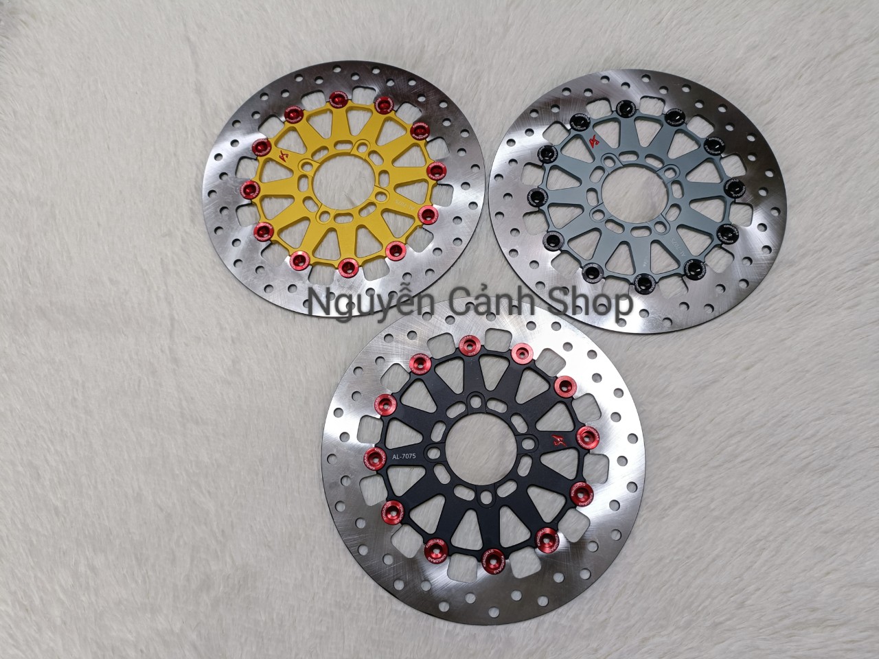 [HCM]Đĩa thắng trước 267mm king drag cho xe máy