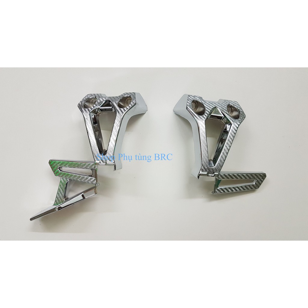 Ốp gác chân sau mạ crom xe winner x 2019 - 2022