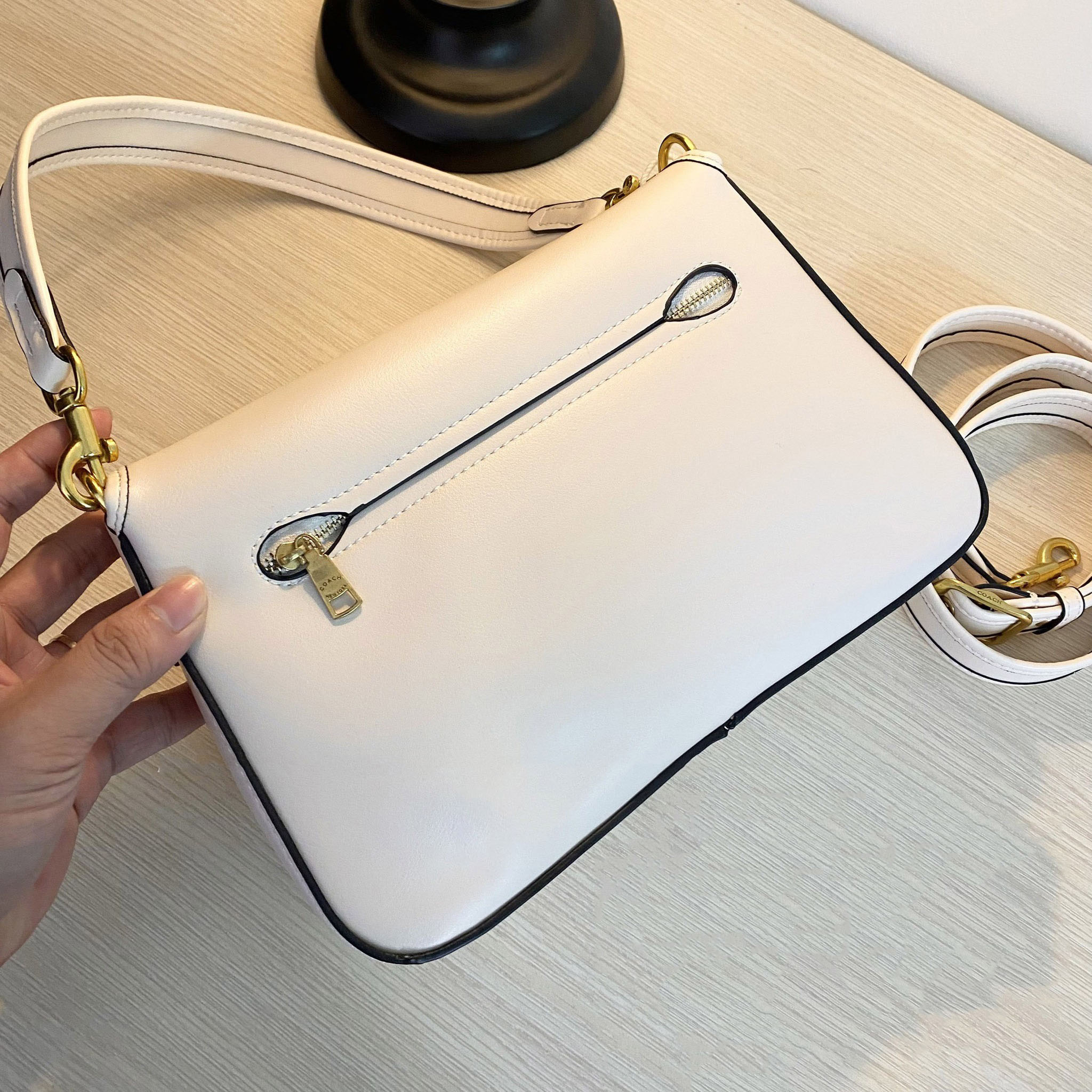 Túi kẹp nách nữ CO fullbox da mịn size 26CM