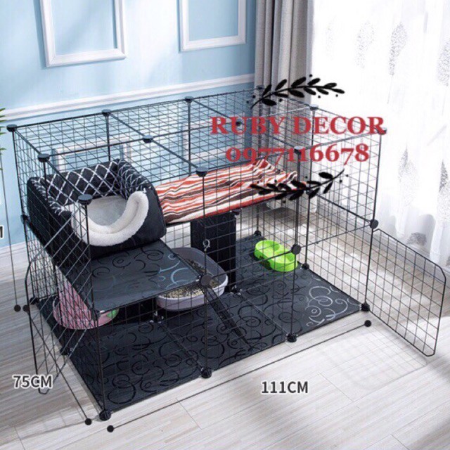 Chuồng Quây lồng Mèo-pet iu Mẫu Như Ảnh