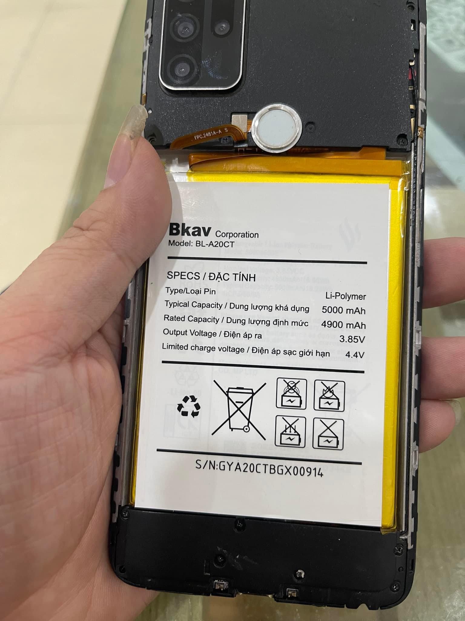 Pin thay thế điện thoại bphone a40/50/60