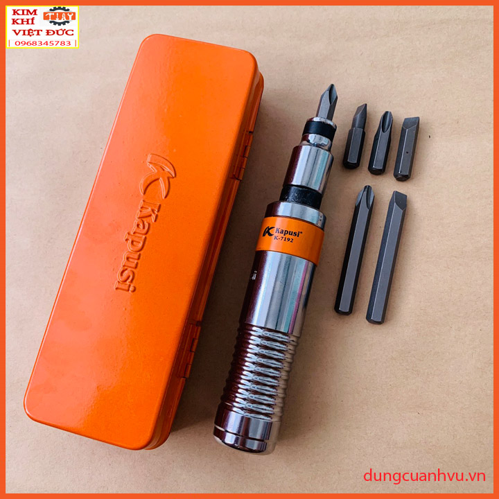 BỘ TÔ VÍT ĐÓNG ĐẢO CHIỀU 7 CHI TIẾT KAPUSI JAPAN
