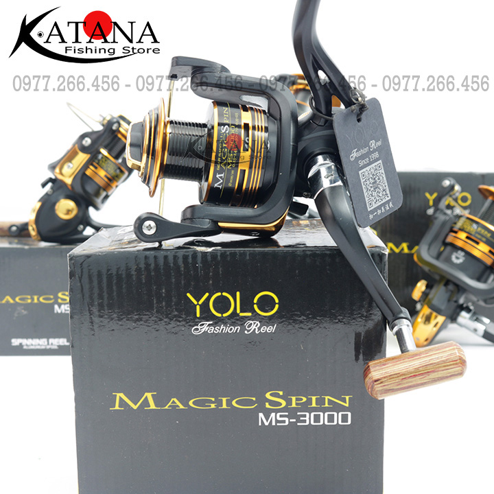 [HCM]Máy Câu Cá Yolo Magic Spin - MS 3000 - MS 4000 - MS 5000 - MS 6000