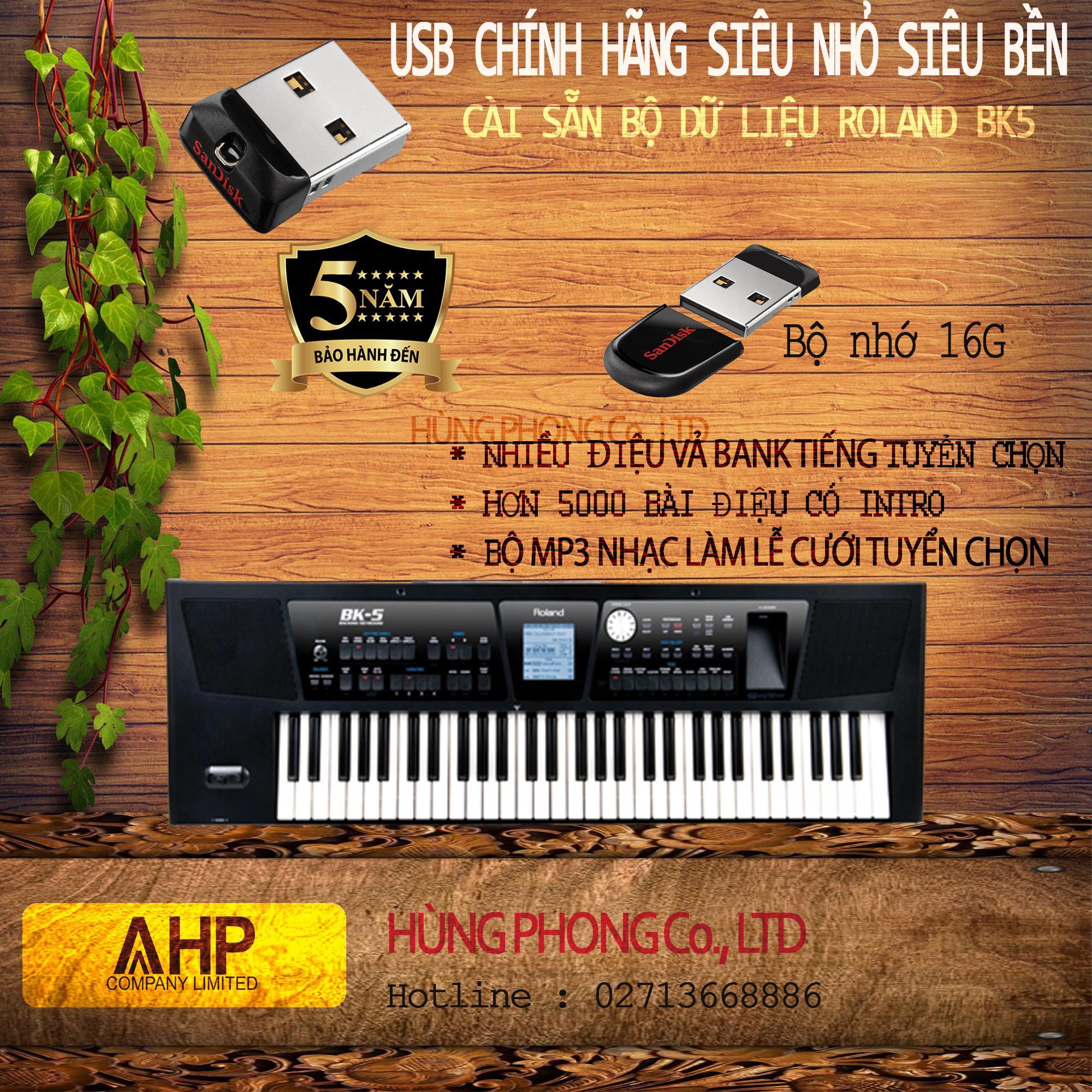 Bộ Dữ Liệu cho Đàn Roland BK5