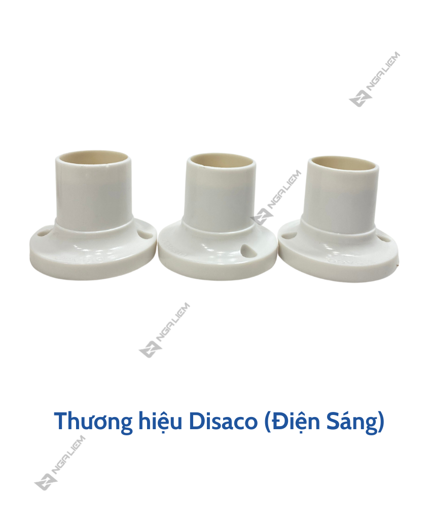 Đuôi Xoáy Ngồi Thẳng Trắng Disaco Đuôi E27