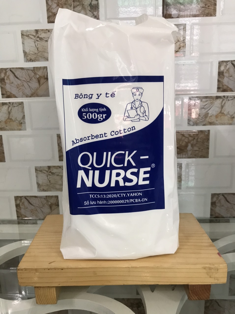 Bông Gòn Y Tế Quick Nurse 500 gr - 1 Kg