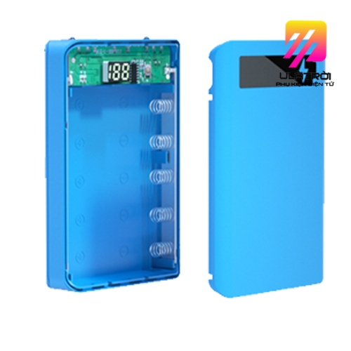 Box sạc dự phòng 5 cell pin 18650 chưa kèm pin