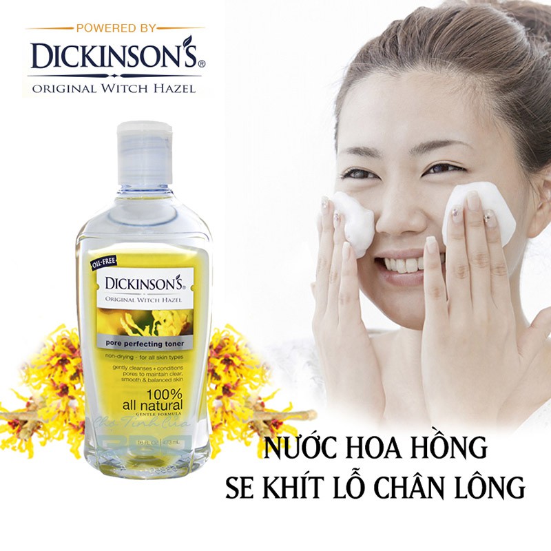 [HCM]Nước Cân Bằng Da Dickinson’s Original Witch Hazel Pore Perfecting Toner