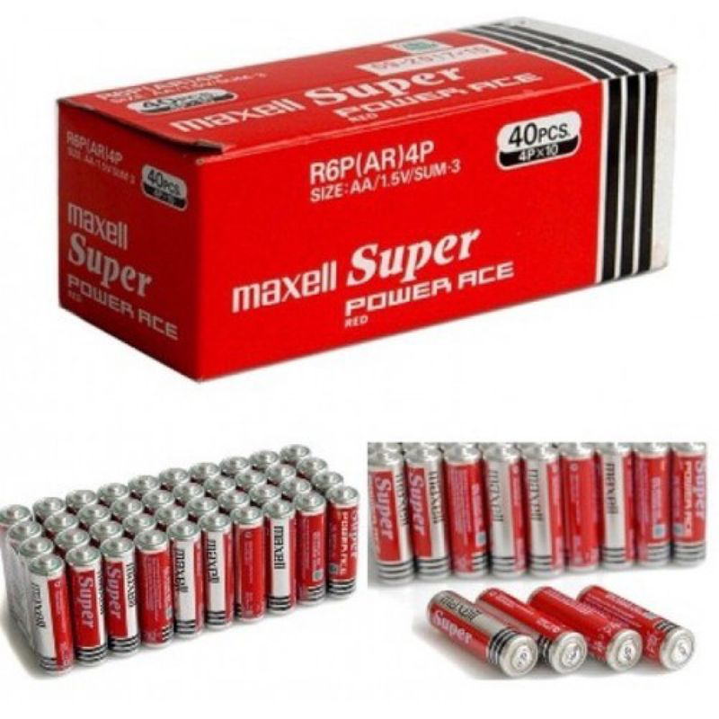 Hộp 40 viên pin tiểu AA Maxell