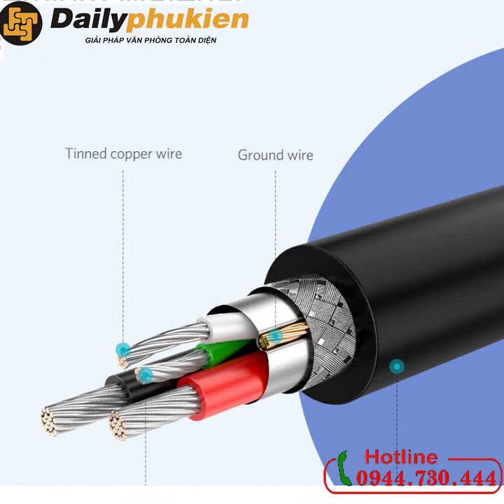 Dây sạc Micro USB sang USB 1m UGREEN 60136