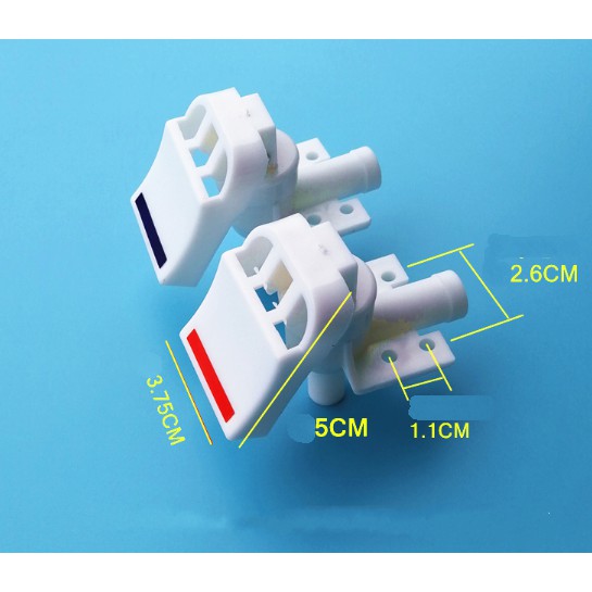 Vòi cây nước nóng lạnh Hàn Quốc vuông, vòi thay thế máy nước nóng lạnh