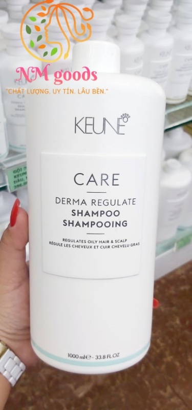 Dầu Gội Keune CARE Derma Regulating Shampoo Dành cho tóc dầu và da đầu nhờn 1000ml giá rẻ