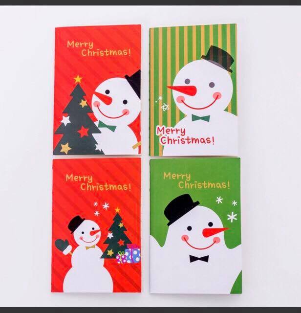 10 Quyển Sổ Tay Noel ( Quà Tặng Giáng Sinh )