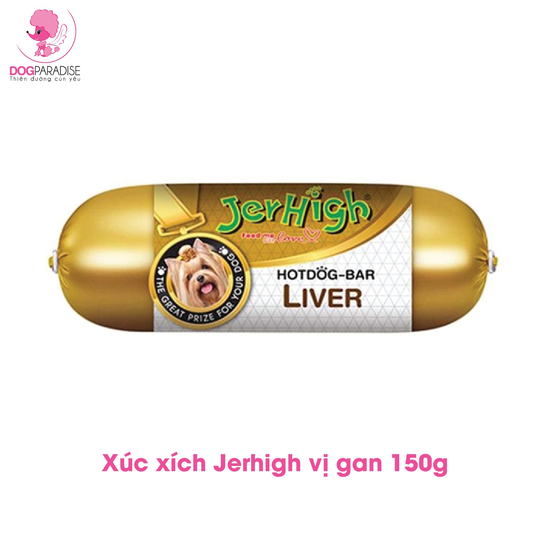 Xúc xích Jerhigh cho chó nhiều vị - 150gr