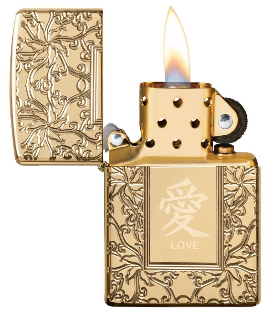Bật Lửa Zippo Chinese Love 49022