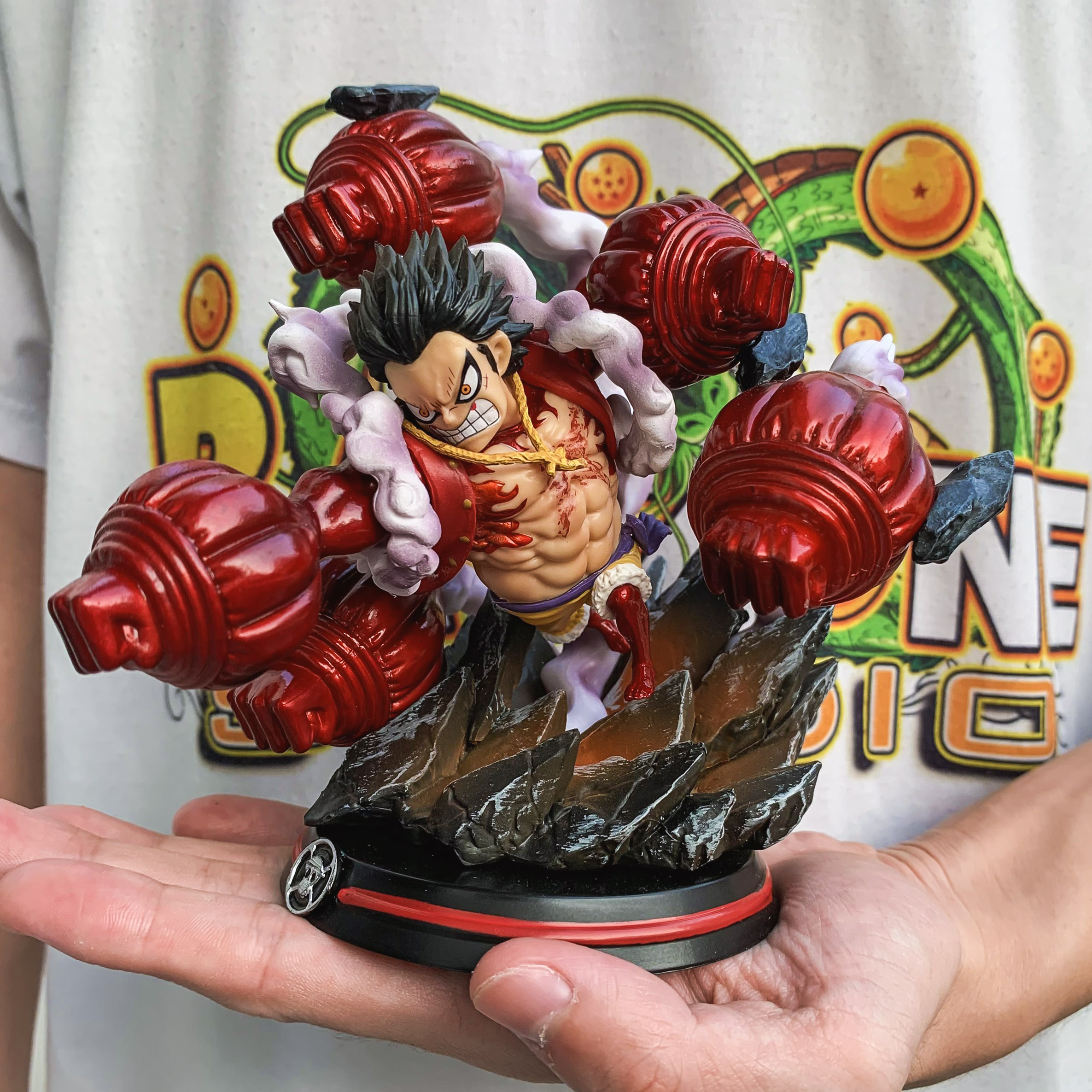 Mô hình chibi luffy gear 4 siêu hot chất lượng
