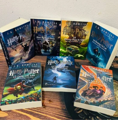 Sách - Combo Harry Potter bản Tiếng Việt (Trọn Bộ 7 Cuốn ) Tặng kèm bookmark