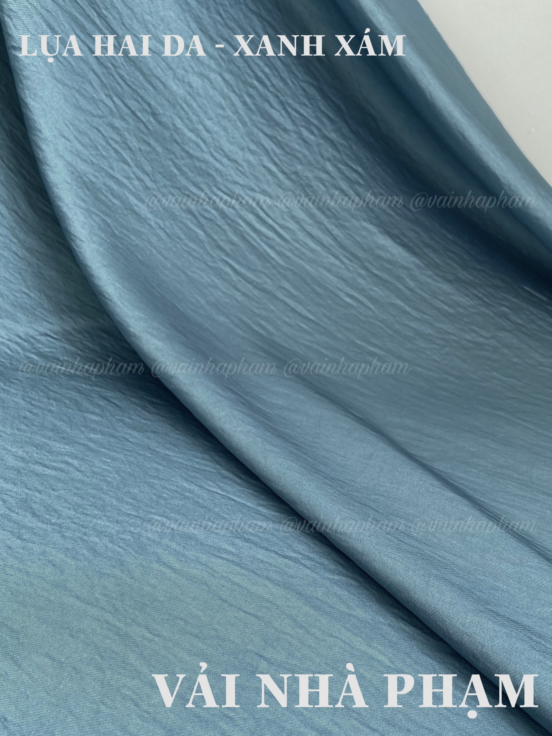 LỤA HAI DA - KHỔ 1.5M-VẢI NHÀ PHẠM