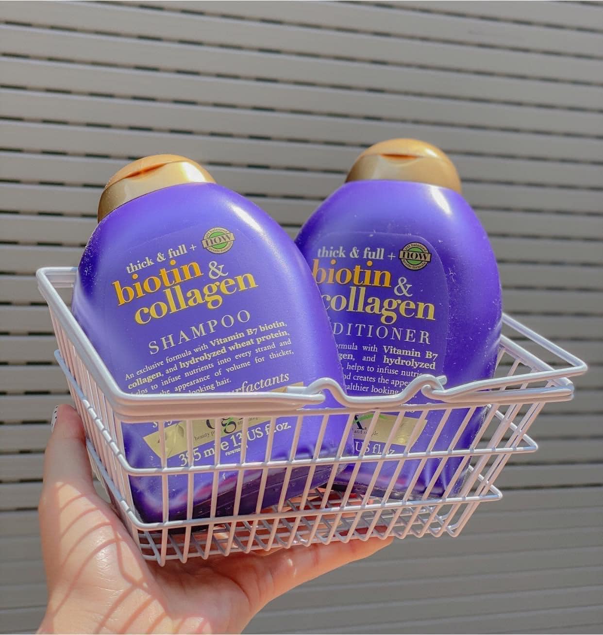 Thick & Full Organix Biotin & Collagen Shampoo Set