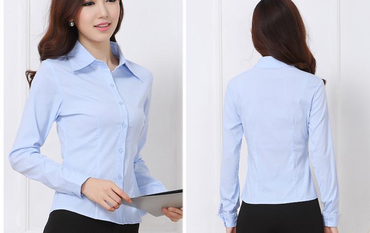 Sơ mi công sở màu xanh HaiAnh SM32