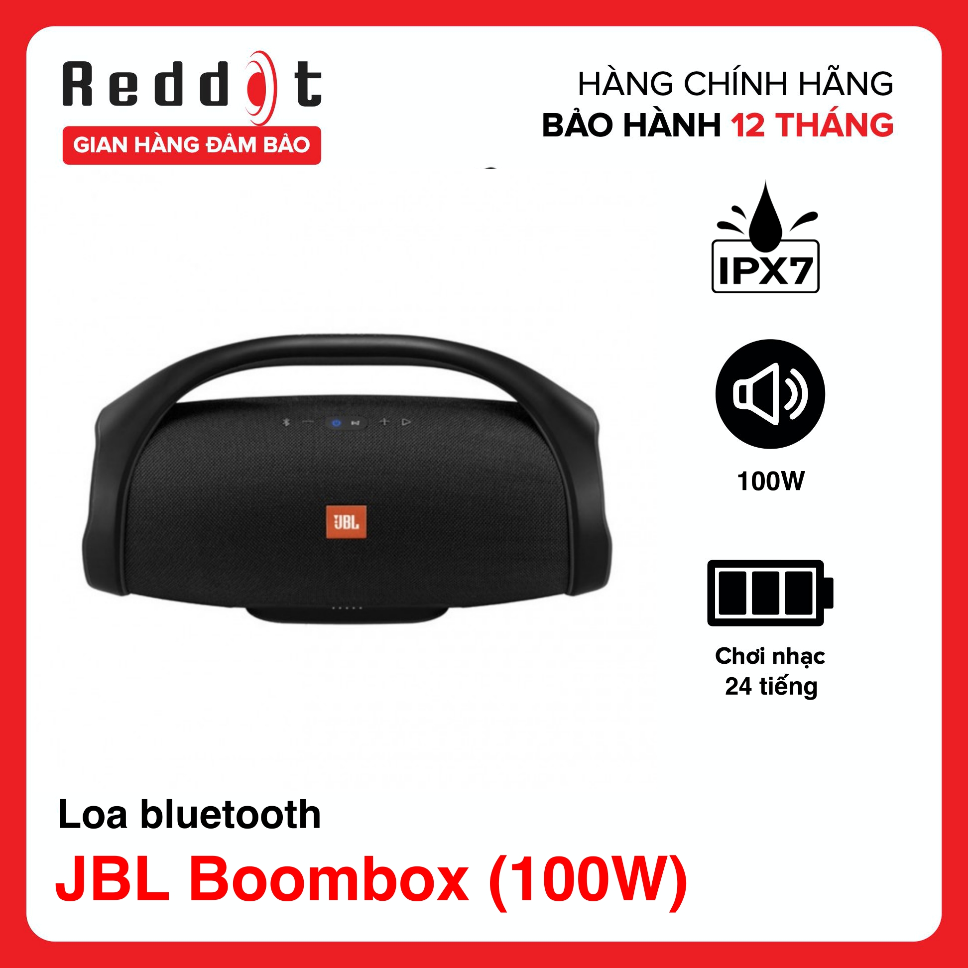 - LOA BT J.BL BOOMBOX 100W LOẠI CỰC ĐẠI,kì vọng tạo nên những đột biến trong dòng loa Bluetooth di động Dưới loa được bố trí dải đèn, Bảo Hành Toàn Quốc Trong Thời Gian 12 Tháng, Lỗi 1 Đổi 1