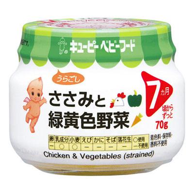 Thịt gà và rau củ (Kewpie) - 70g