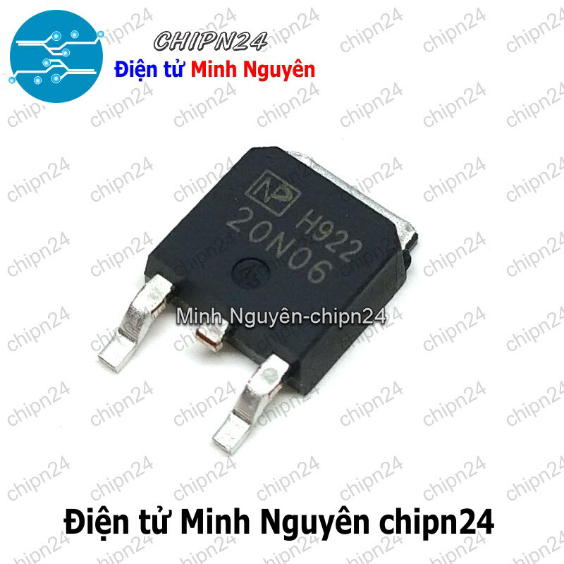 [2 con] (SOP) Mosfet Dán 20N06 TO-252 20A 60V Kênh N (SMD) (NPD20N06 NPD 20N06) - HH005242
