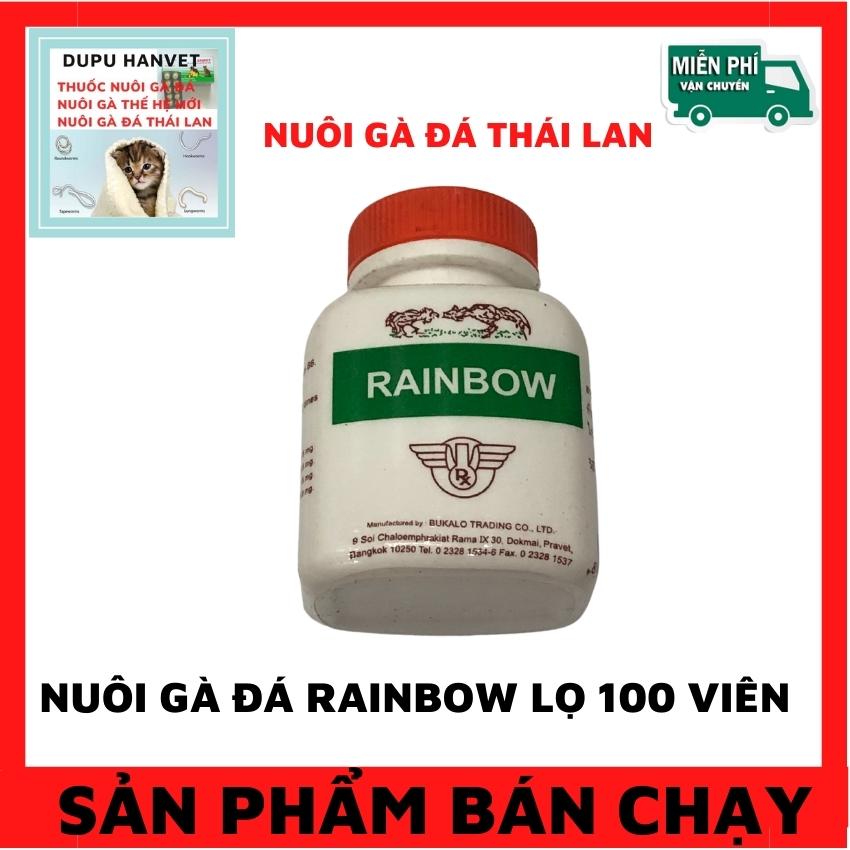 TĂNG CƠ RAINBOW nuôi gà đá lọ 100 viên
