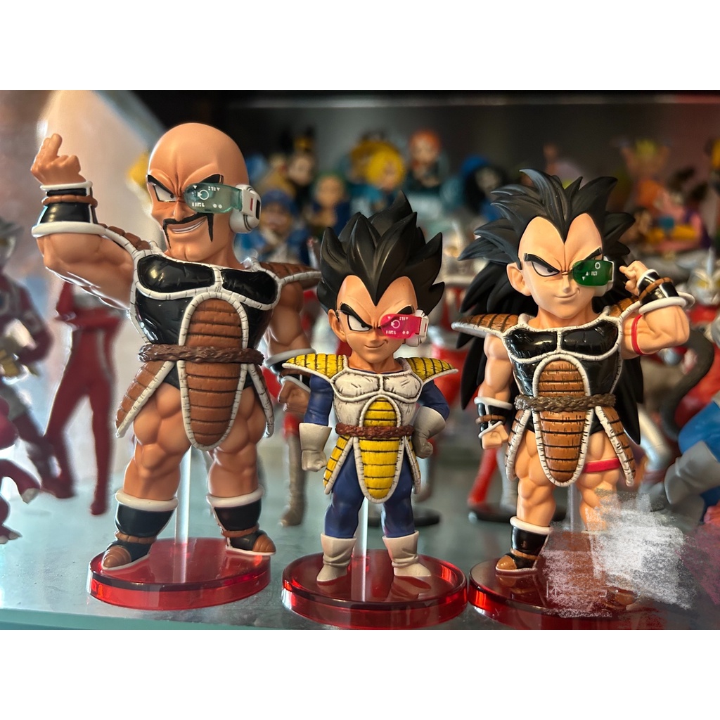 Mô hình chibi vegeta nappa raditz siêu phẩm chất lượng ( dragonball )