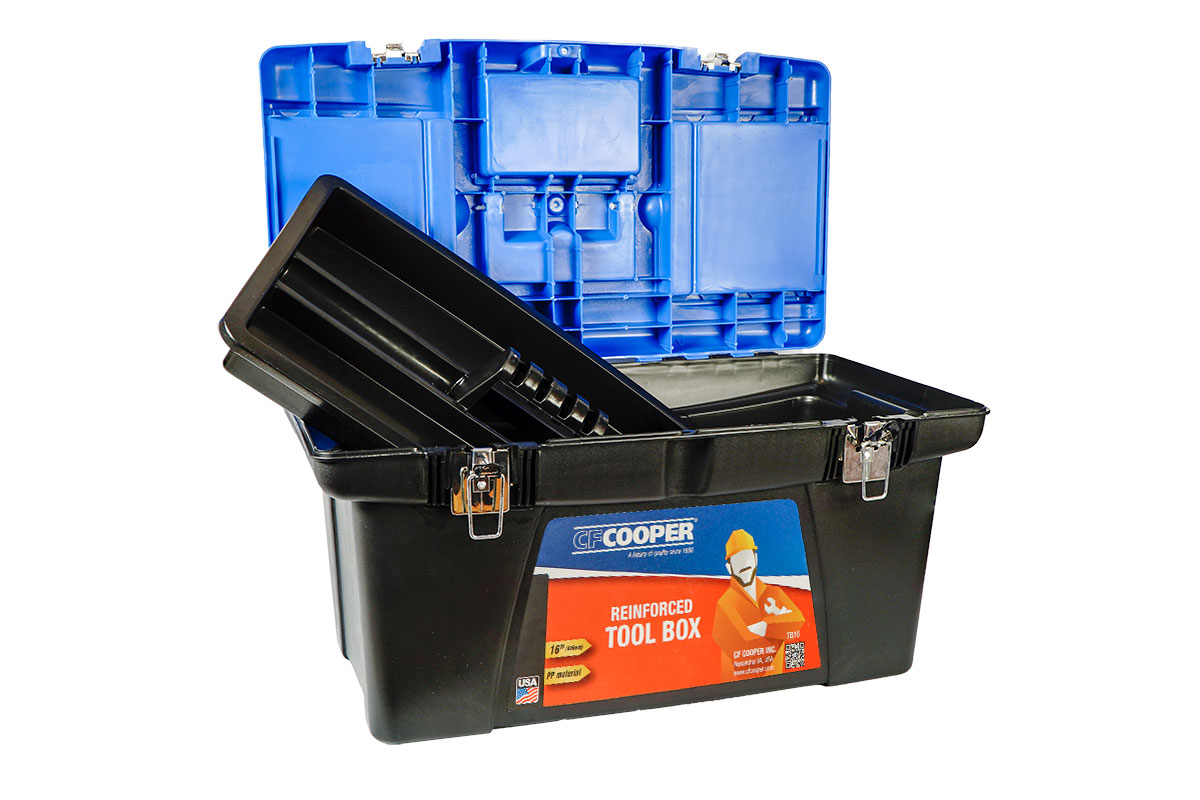 Thùng đồ nghề 16in - (41 x 22 x 19cm) CFCooper TB16-XĐ
