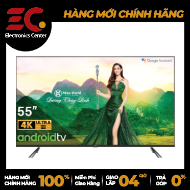 Android tivi led casper 4k 55 inch 55ug6300