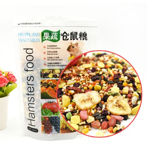 [Hoàn tiền 10%]Thức Ăn Hamster - Loại Hoa Quả