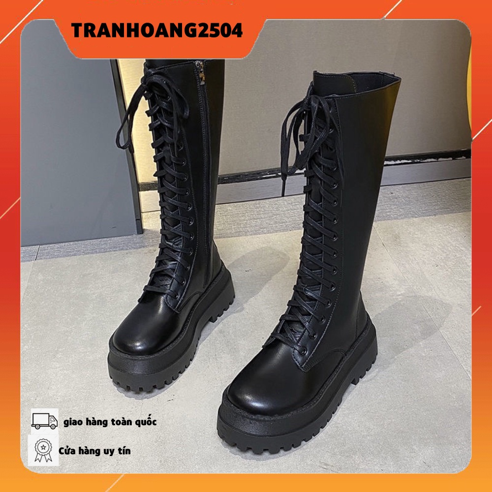 full hộp boot đùi chiến binh tăng chiều cao siêu ngầu