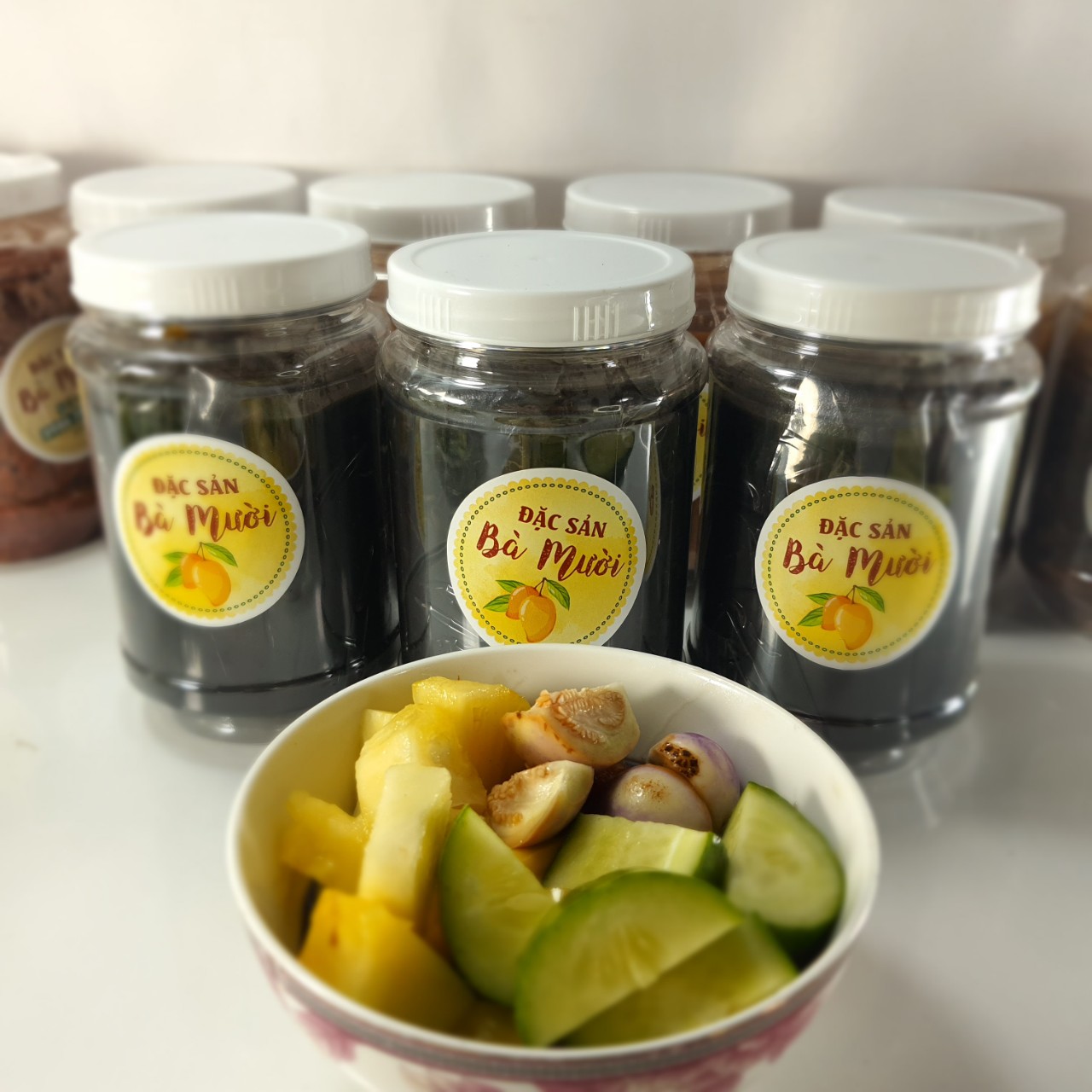 Mắm mực mành Bình Định (500g) - Đặc Sản Bà Mười
