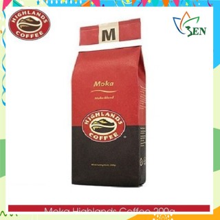 Cà phê Rang xay Moka Highlands Coffee 200g thumbnail