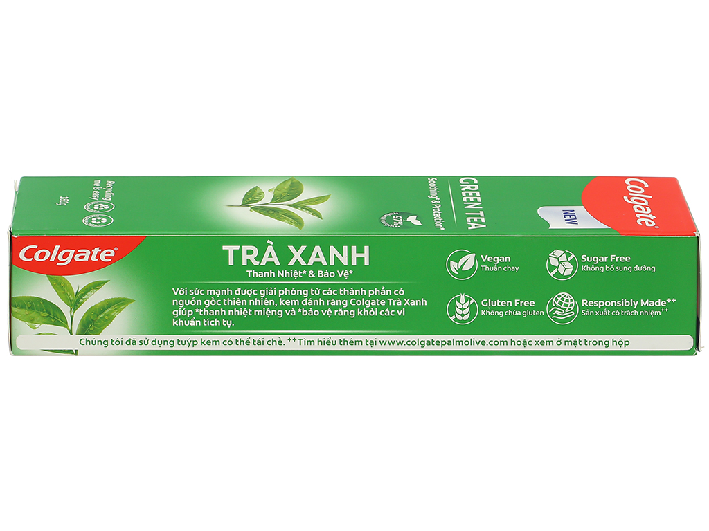 Kem đánh răng Colgate Natural trà xanh 180g