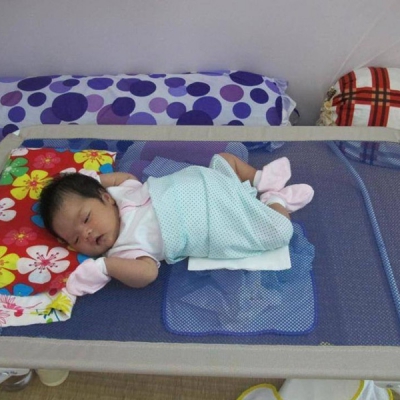Giường lưới điều hoà  (Chiếu điều hoà cho bé)