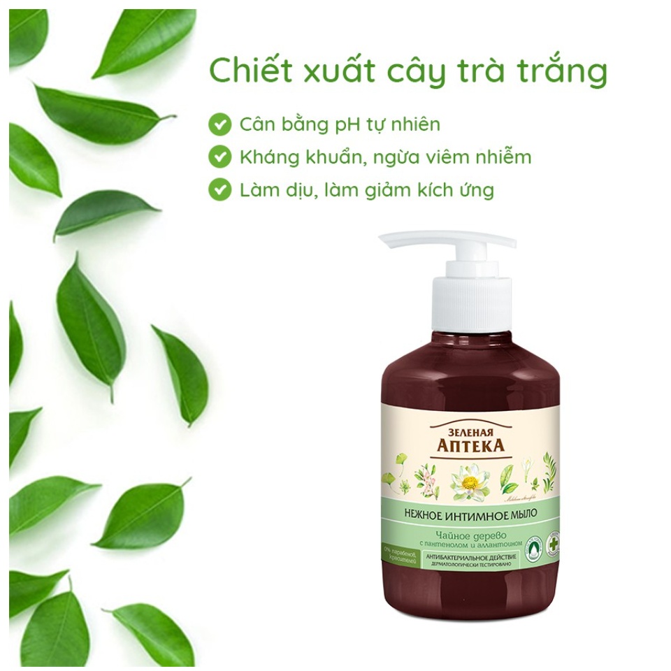 Dung Dịch Vệ Sinh Phụ Nữ Apteka Dạng Gel 370ml