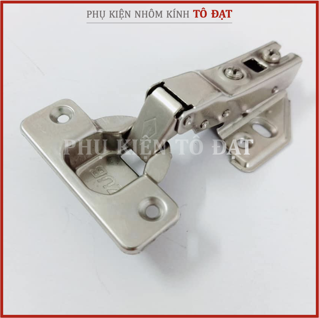 Bản lề bật hơi cửa tủ có giảm chấn (thẳng, cong vừa, cong nhiều)