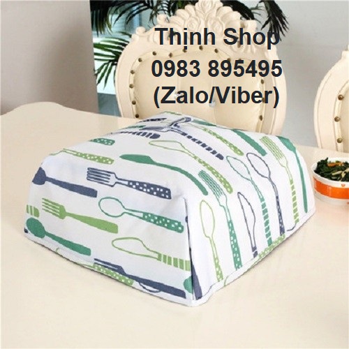 [HCM]lồng bàn đậy thức ăn - lồng bàn vải
