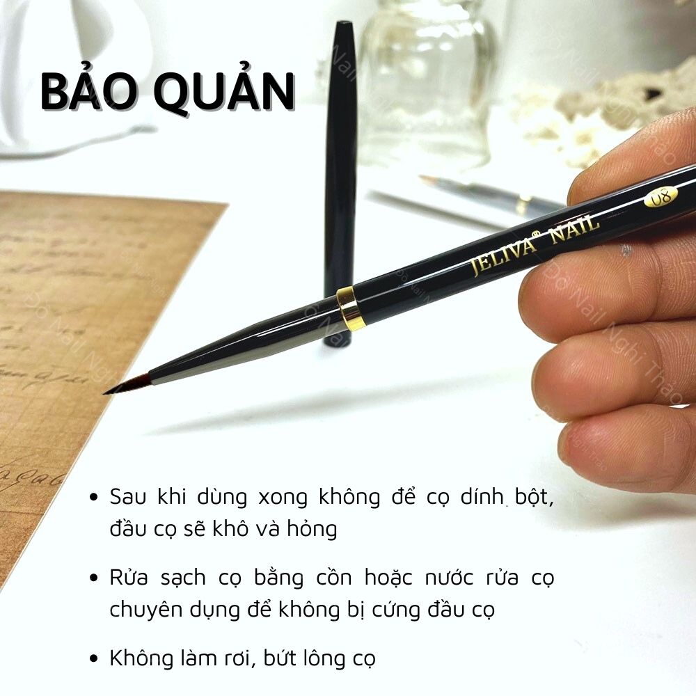 Cọ vẽ màu nước Jeliva 08
