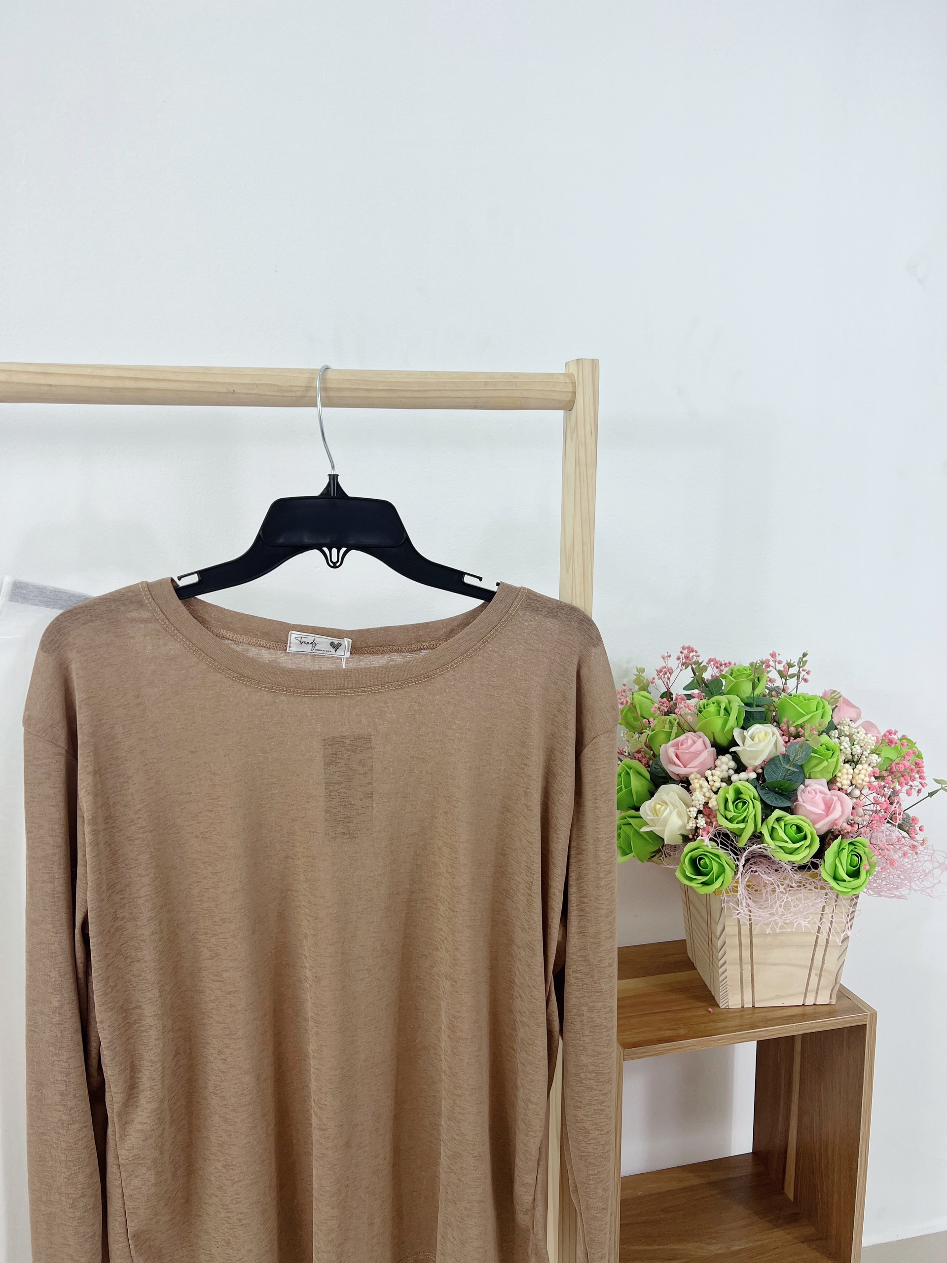 Áo Thun Giấy Tay Dài Form Rộng