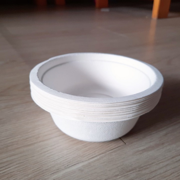Chén Giấy Bã Mía 350ml -Hàng Nhập Khẩu Thái Lan - L026 ( 50 Cái)