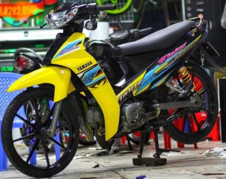 Tem rời sirius vàng đen xanh