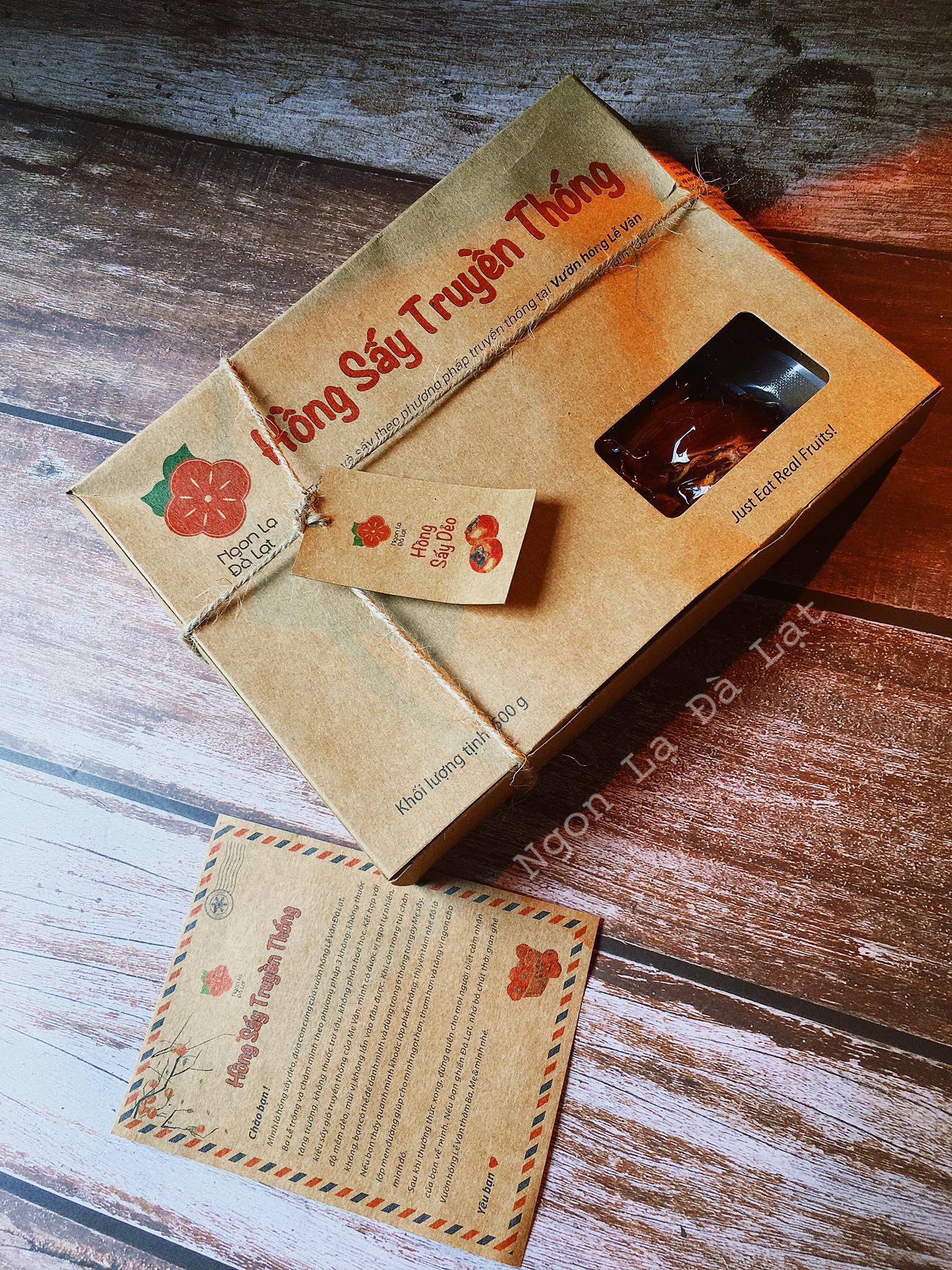 Hồng sấy một lửa Lễ Vân,  Đặc Sản Ngon Lạ Đà Lạt