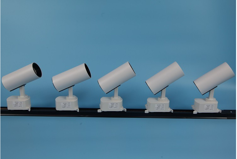 Combo 5 đèn led rọi ray ống bơ 3w + thanh ray 2m