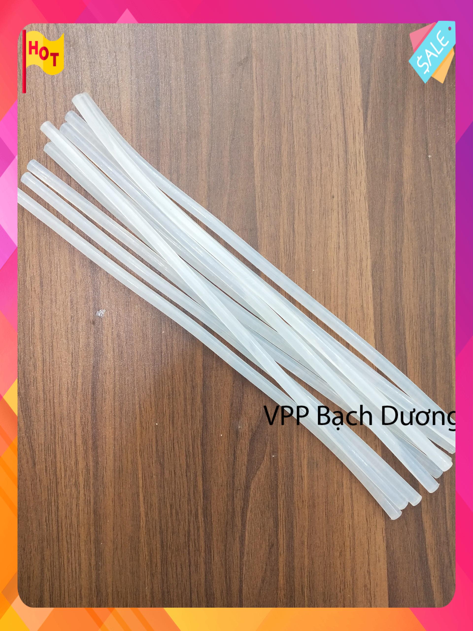 Keo nến nhỏ - Keo silicon nhỏ - bó/10 cây